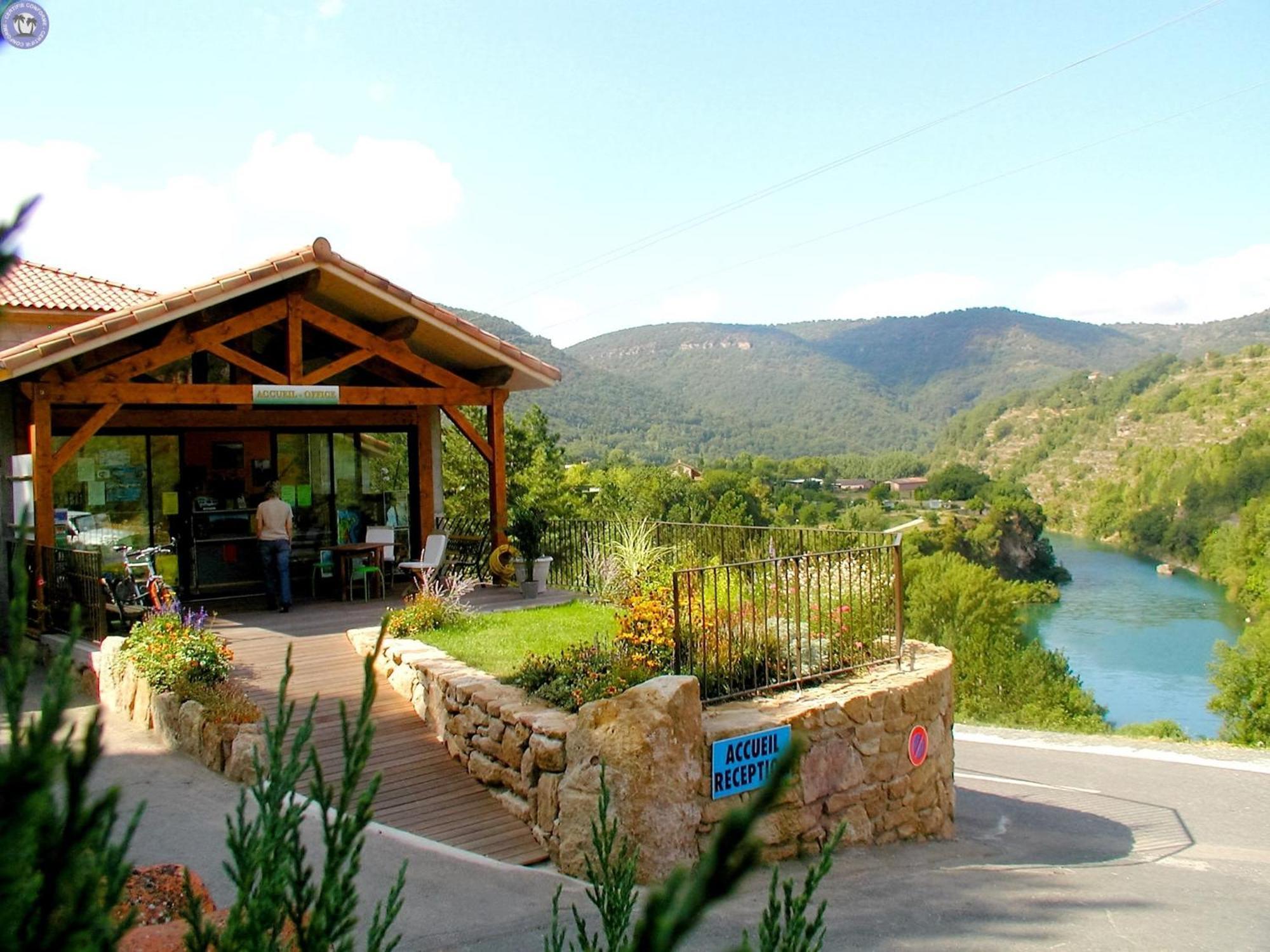 Camping Cascade Aveyron Saint-Rome-de-Tarn Dış mekan fotoğraf