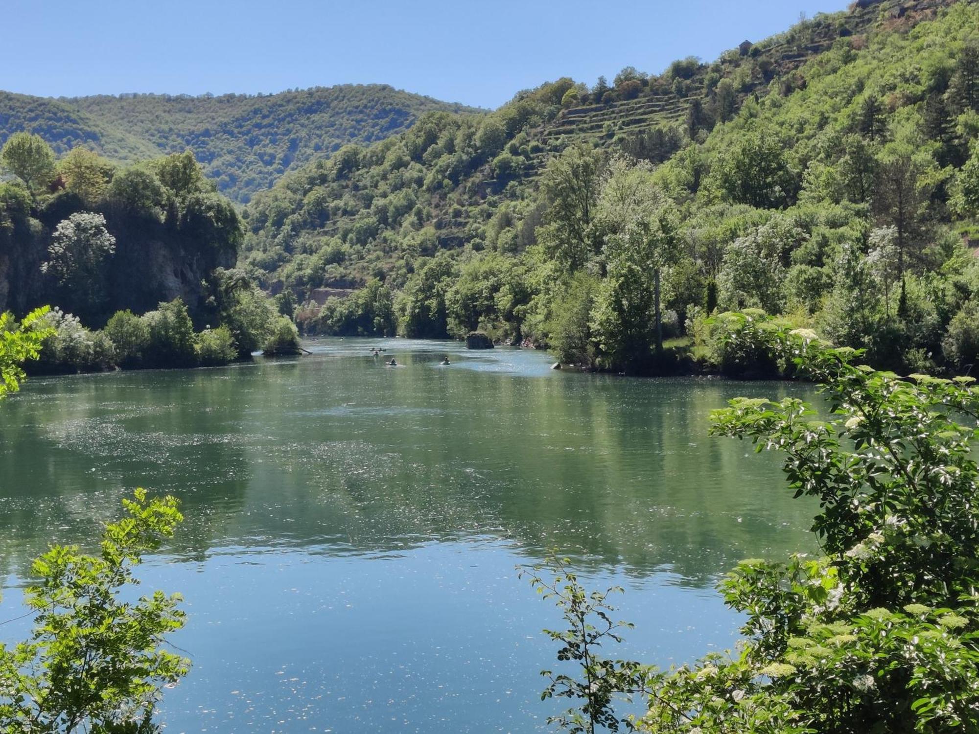 Camping Cascade Aveyron Saint-Rome-de-Tarn Dış mekan fotoğraf